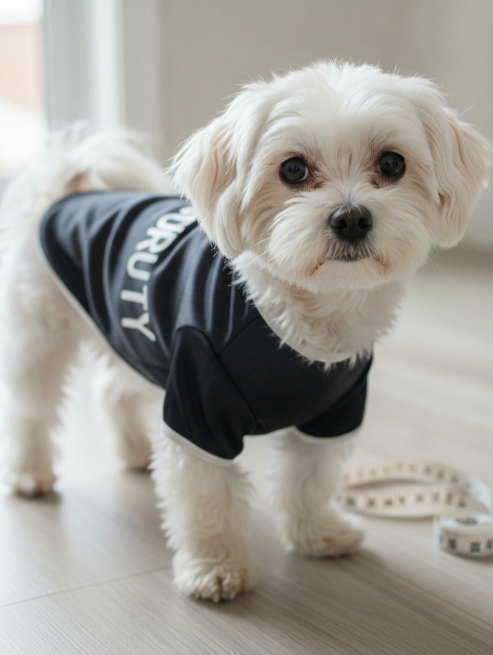 Black 'SECURITY' Dog Shirt Costume